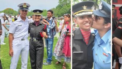 Photo of  94 साल में पहली बार; ड्रिल स्क्वायर पर नारी शक्ति ने पुरुषों के साथ कंधे से कंधा मिलाकर भरा अंतिम पग